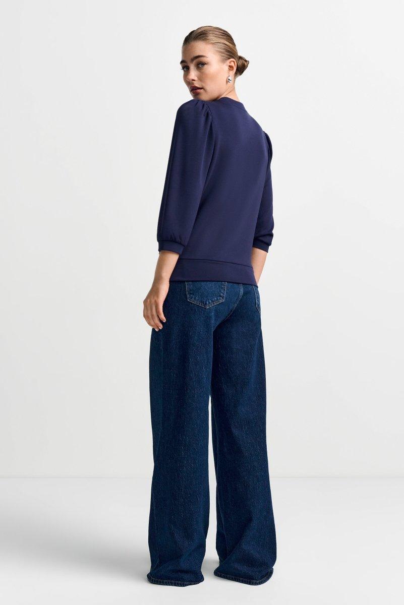 Shirt mit Puffärmeln-Rich & Royal