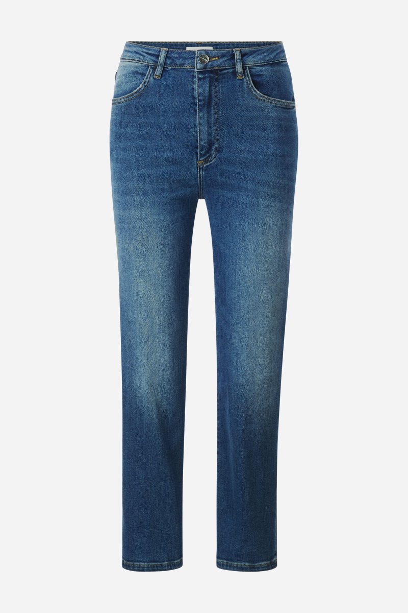 Slim-Jeans mit Mid Waist-Rich & Royal