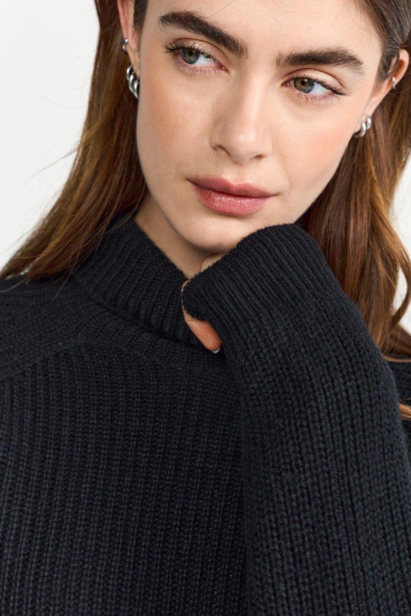 Strickpullover mit Rollkragen-Rich & Royal