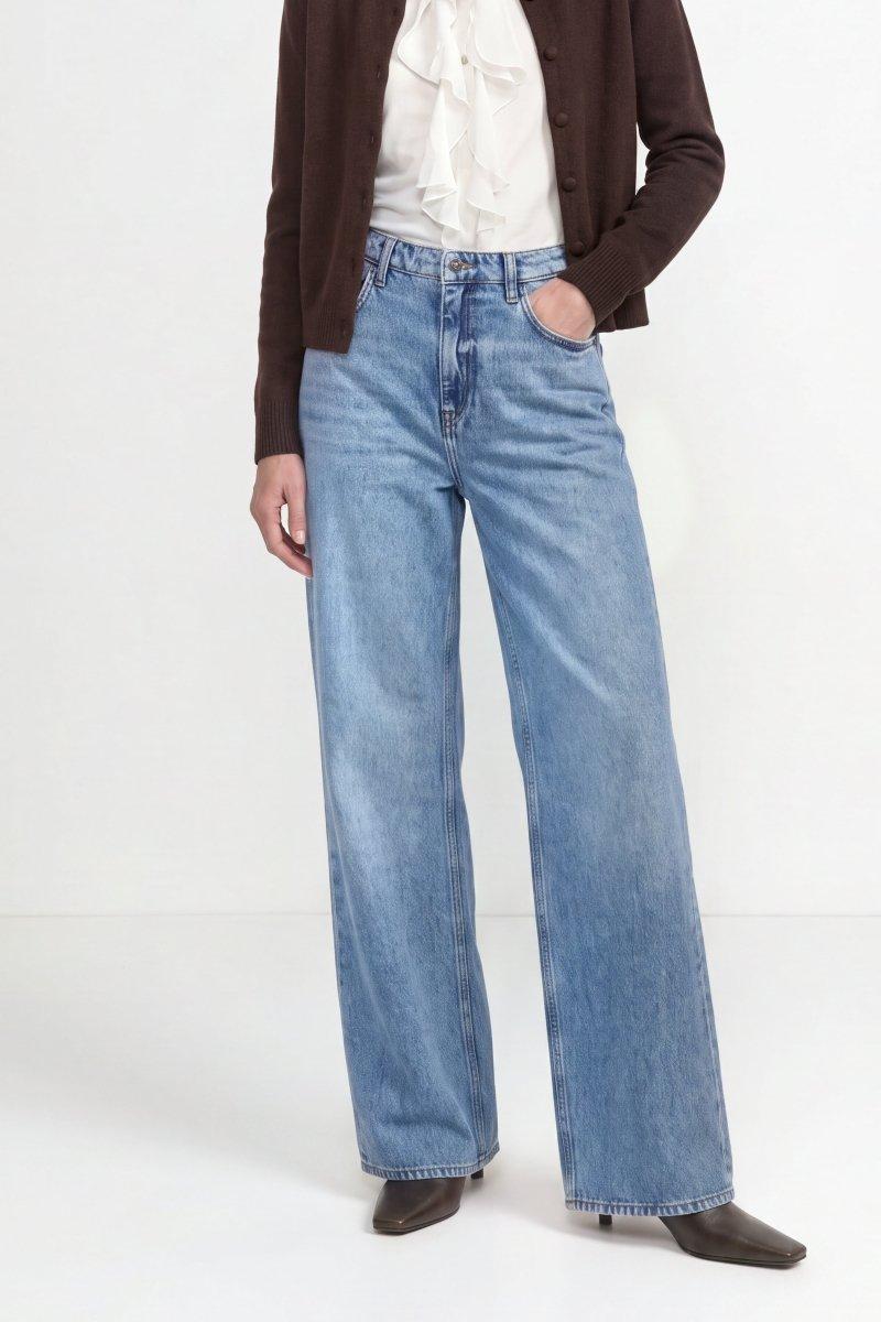 Hellblaue Jeans im Loose Fit-Rich & Royal
