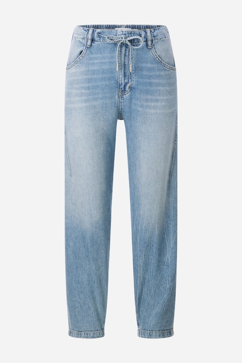 Cropped-Jeans mit Bindeschleife-Rich & Royal