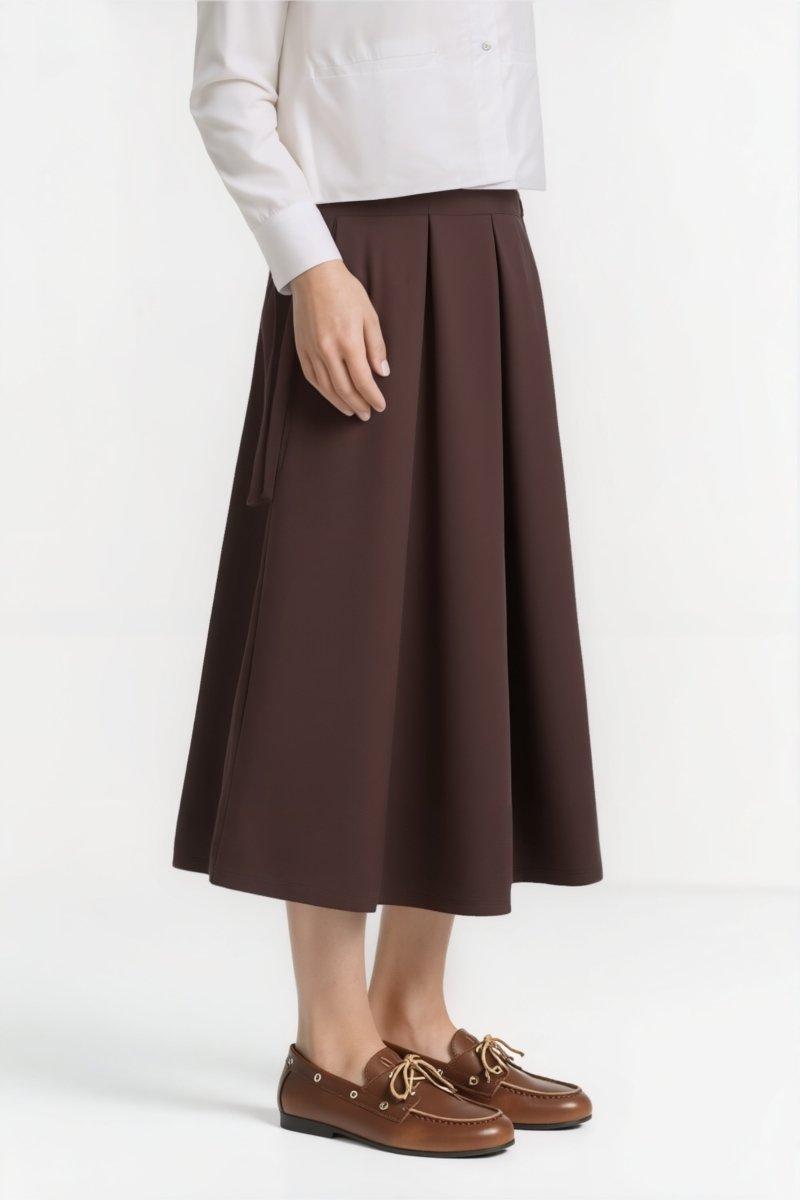 A-Linien-Faltenrock-Rich & Royal