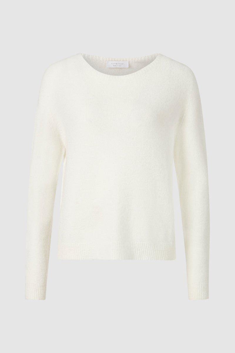 Nahtloser Strickpullover-Rich & Royal