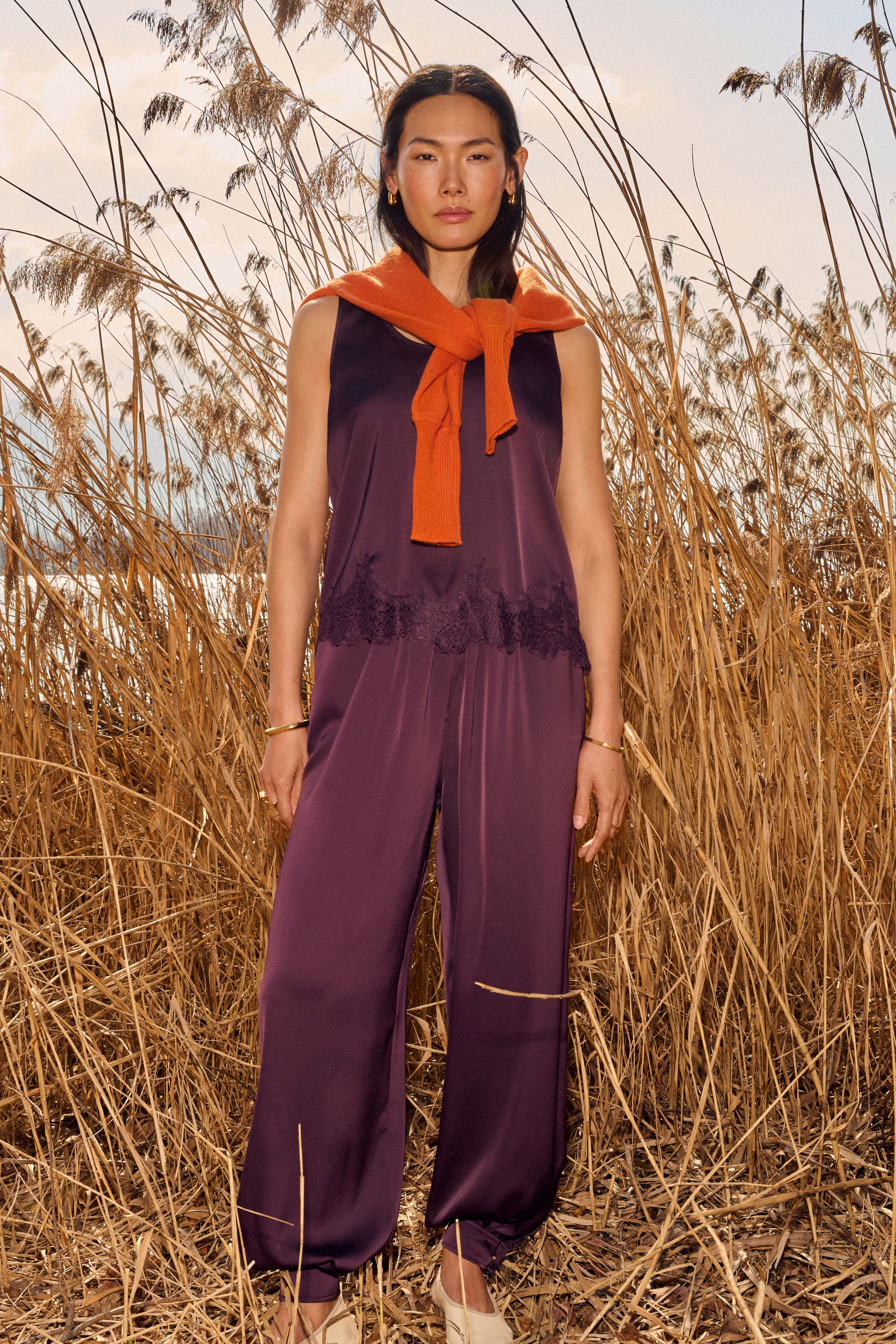 Satin Set Mulberry – Look-Rich & Royal
