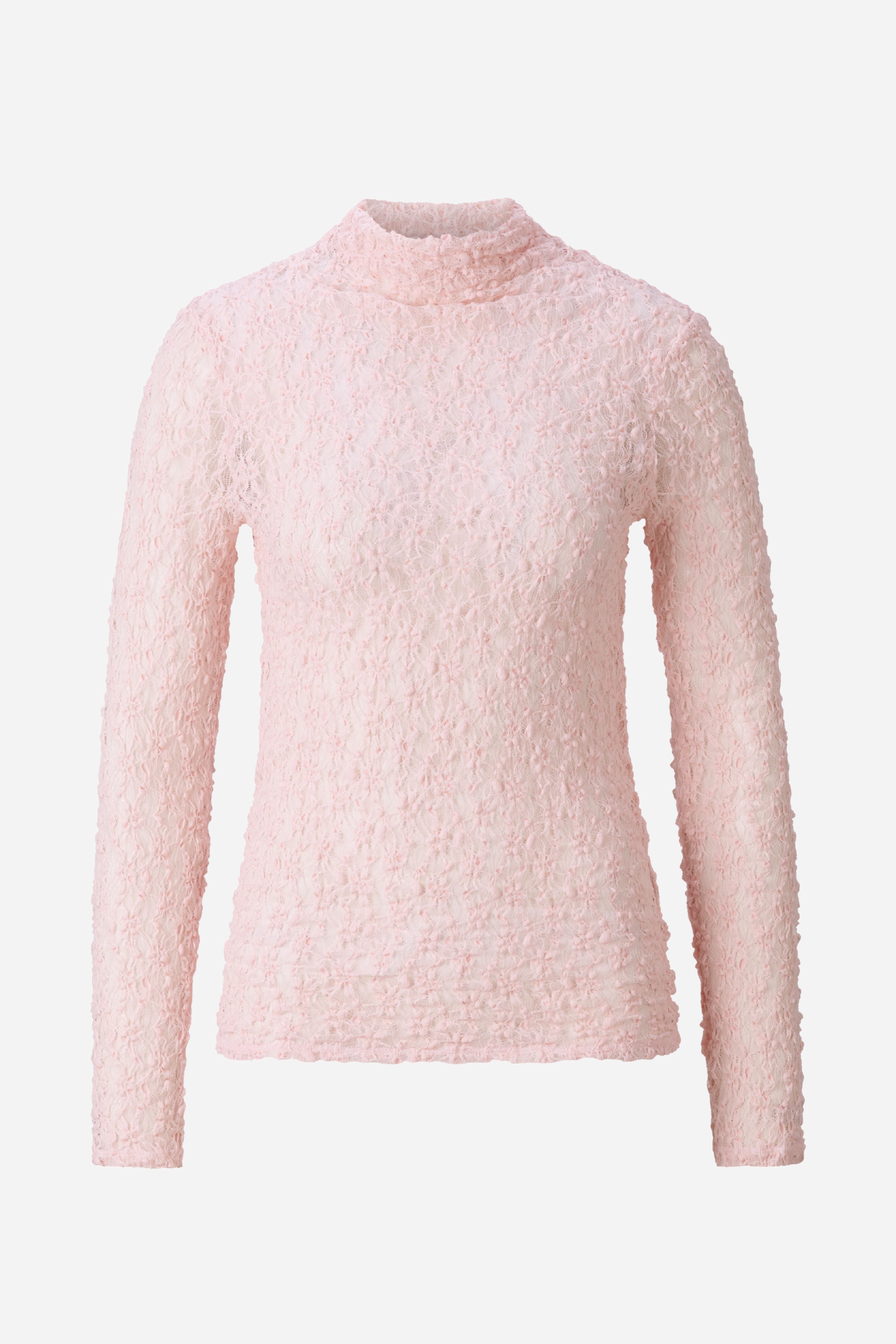 Longsleeve mit Spitzenmuster-Rich & Royal