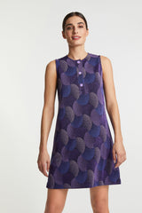 Jacquard-Kleid mit glänzenden Details-Rich & Royal