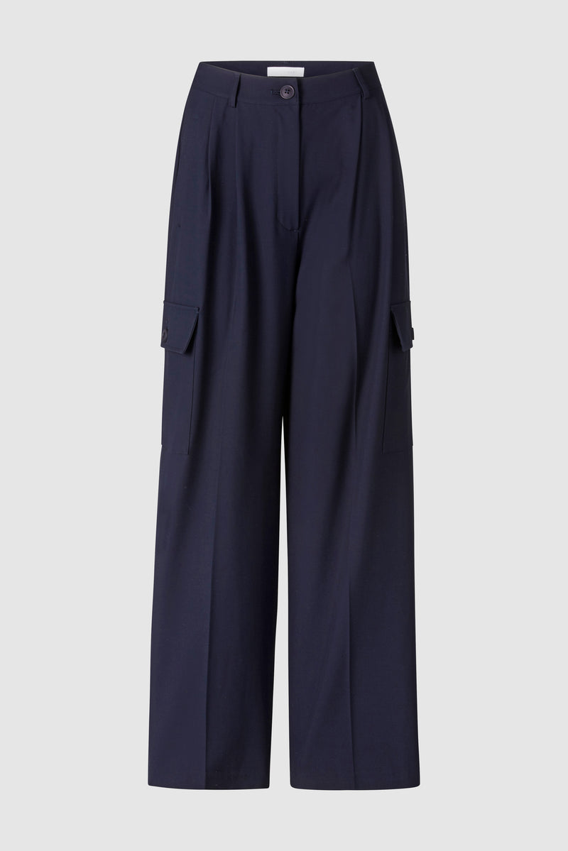 Cargo-Pants mit Bundfalten-Rich & Royal