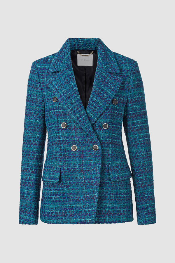 Tweed fabric Rich & Royal blazer