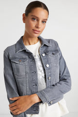 Jeans-Jacke aus Bio-Baumwolle-Rich & Royal
