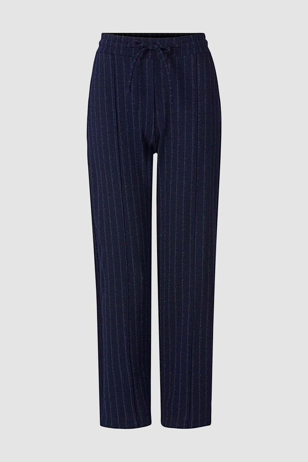 Trousers in striped jacquard Rich & Royal