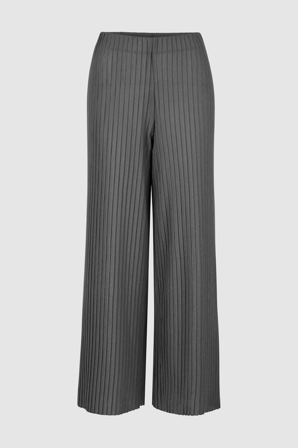 Pleated knit pants-Rich & Royal