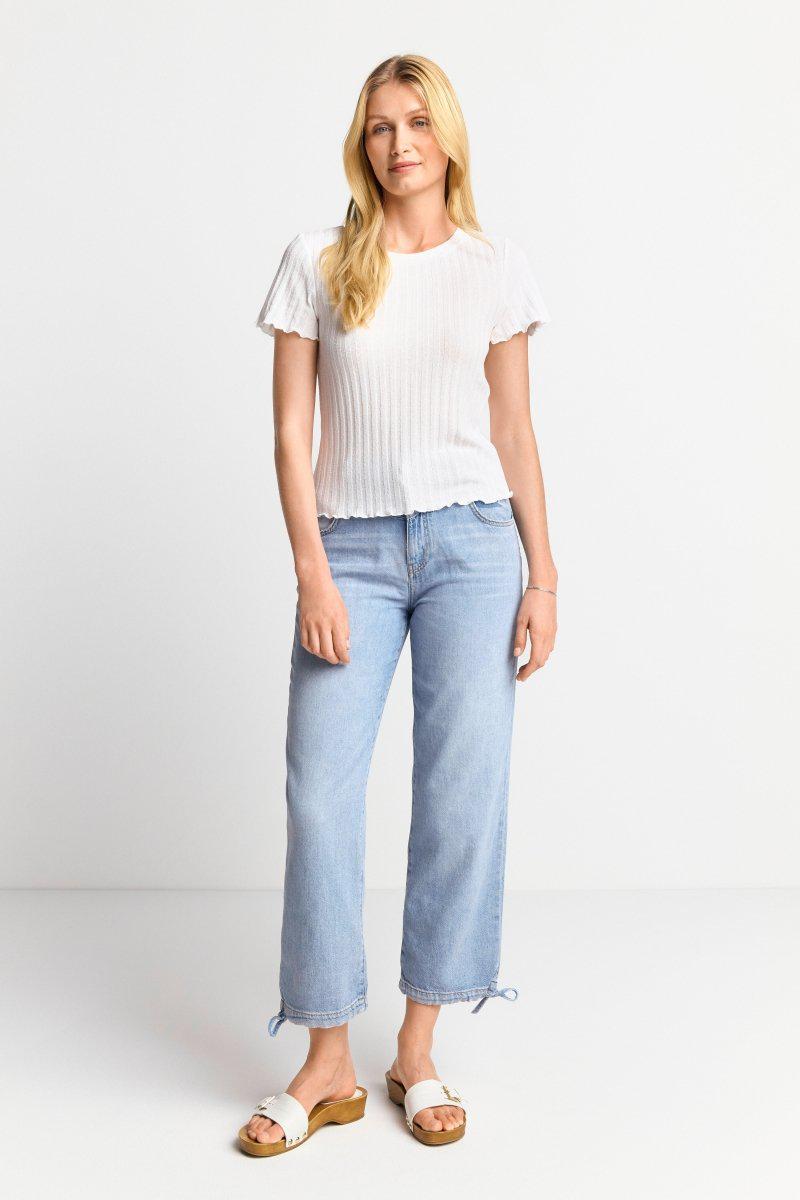 Eich & Royal Figurbetontes Rib-Shirt