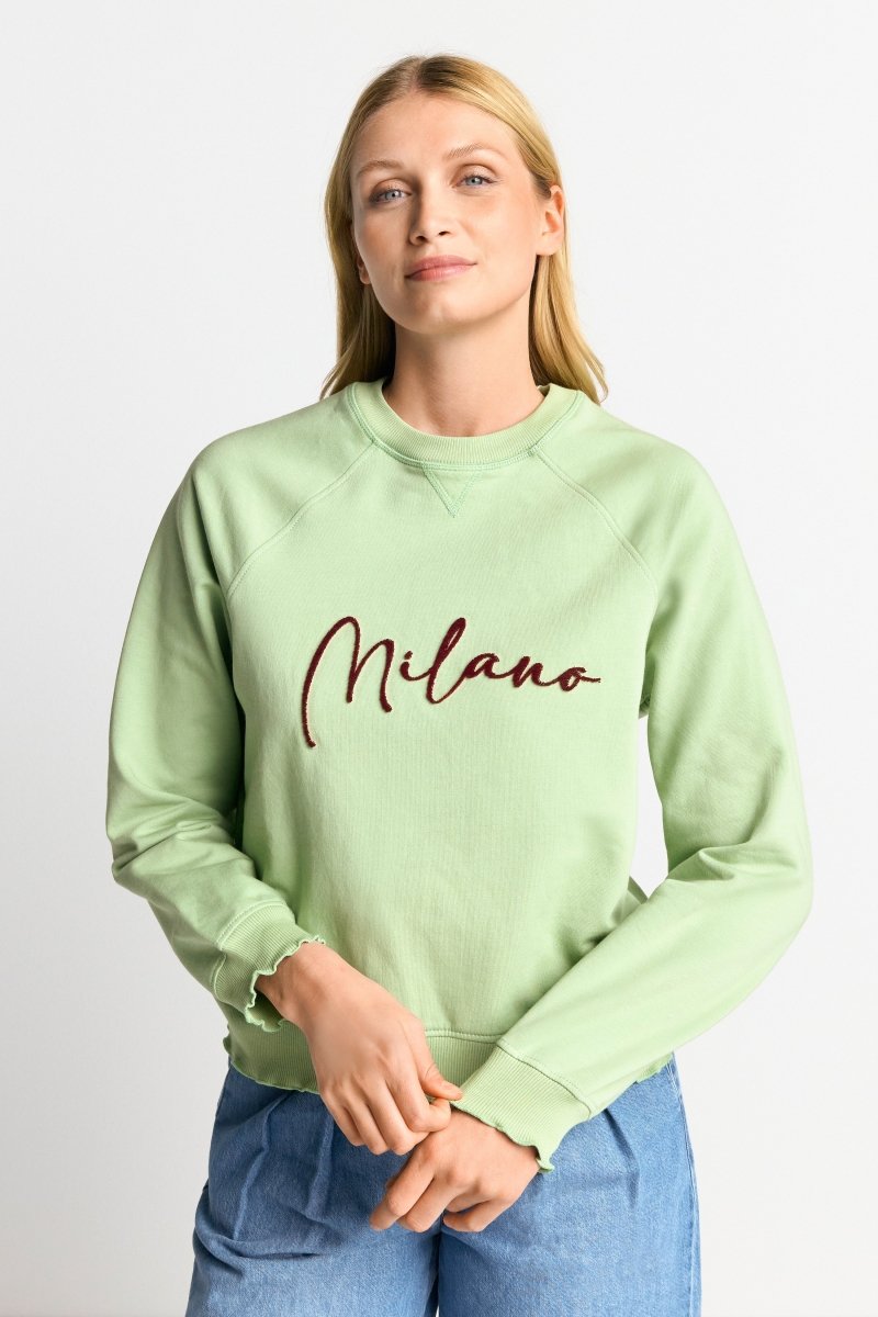 Sweatshirt mit Schriftzug-Rich & Royal