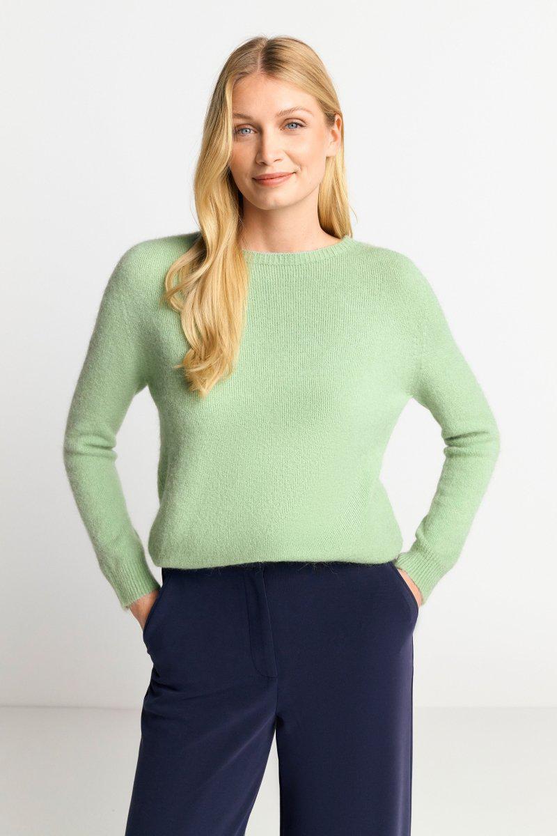Eich & Royal Strickpullover aus weichem Materialmix