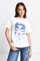 T-Shirt mit Fashion-Print-Rich & Royal