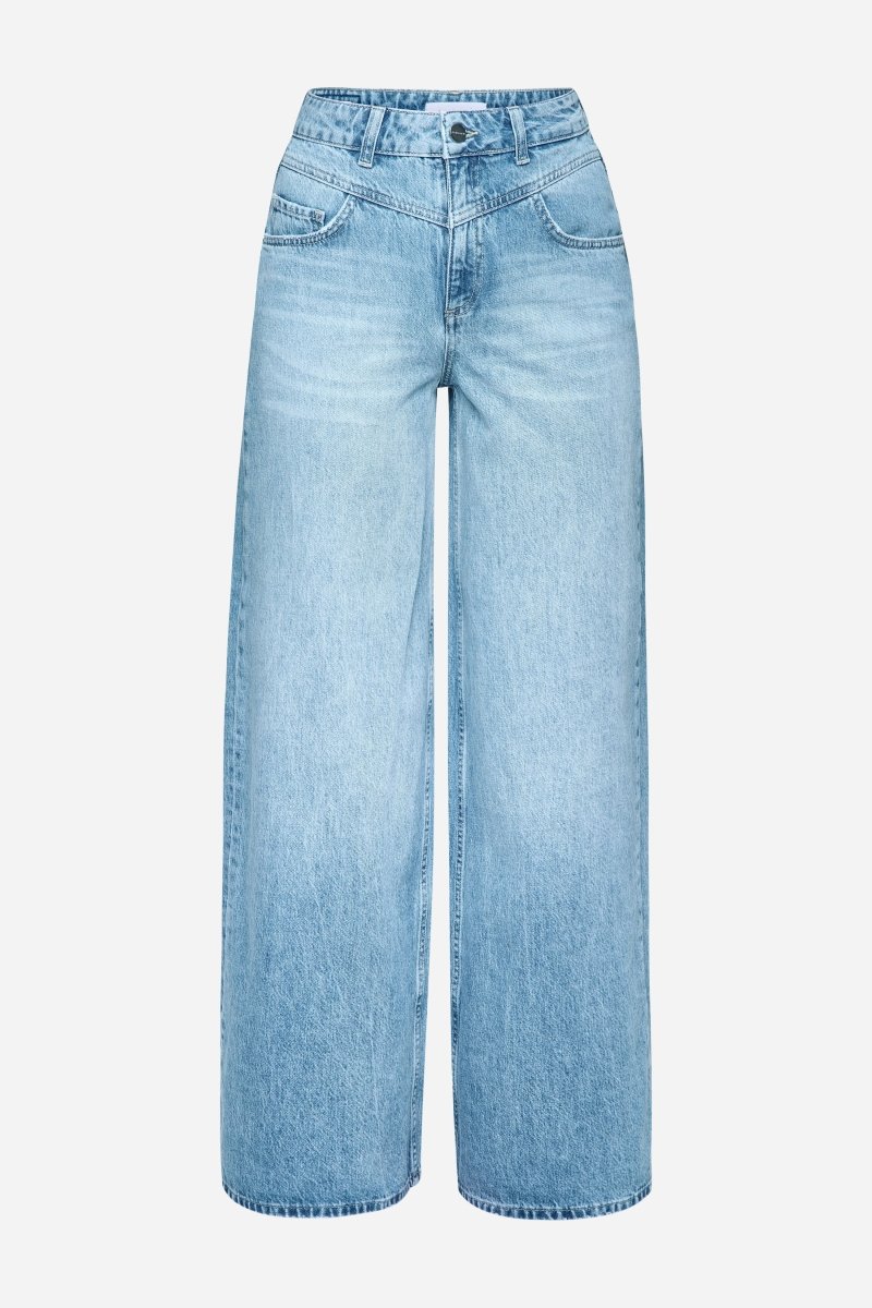 Wide Leg Denim mit Passe-Rich & Royal