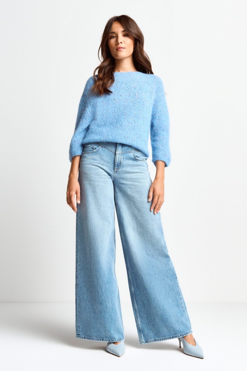 Eich & Royal Wide Leg Denim mit Passe