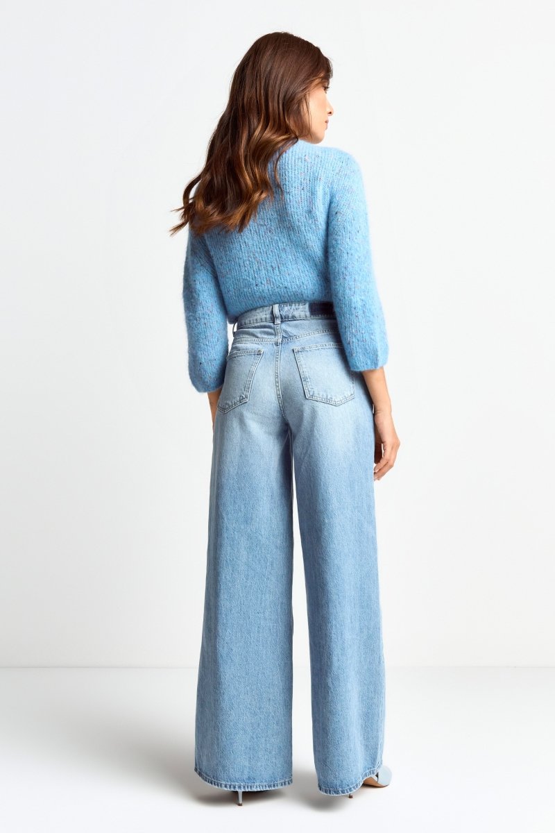 Wide Leg Denim mit Passe-Rich & Royal