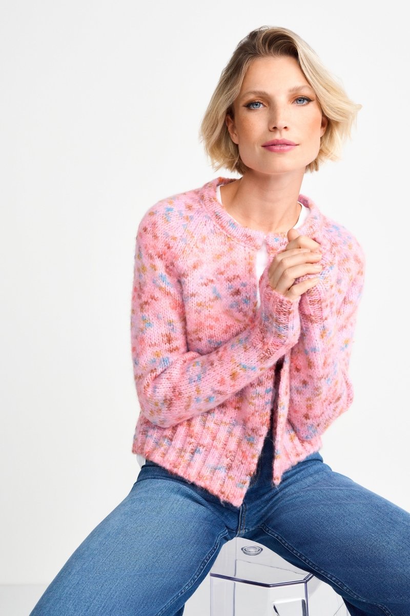 Cardigan in zartem Pink-Rich & Royal