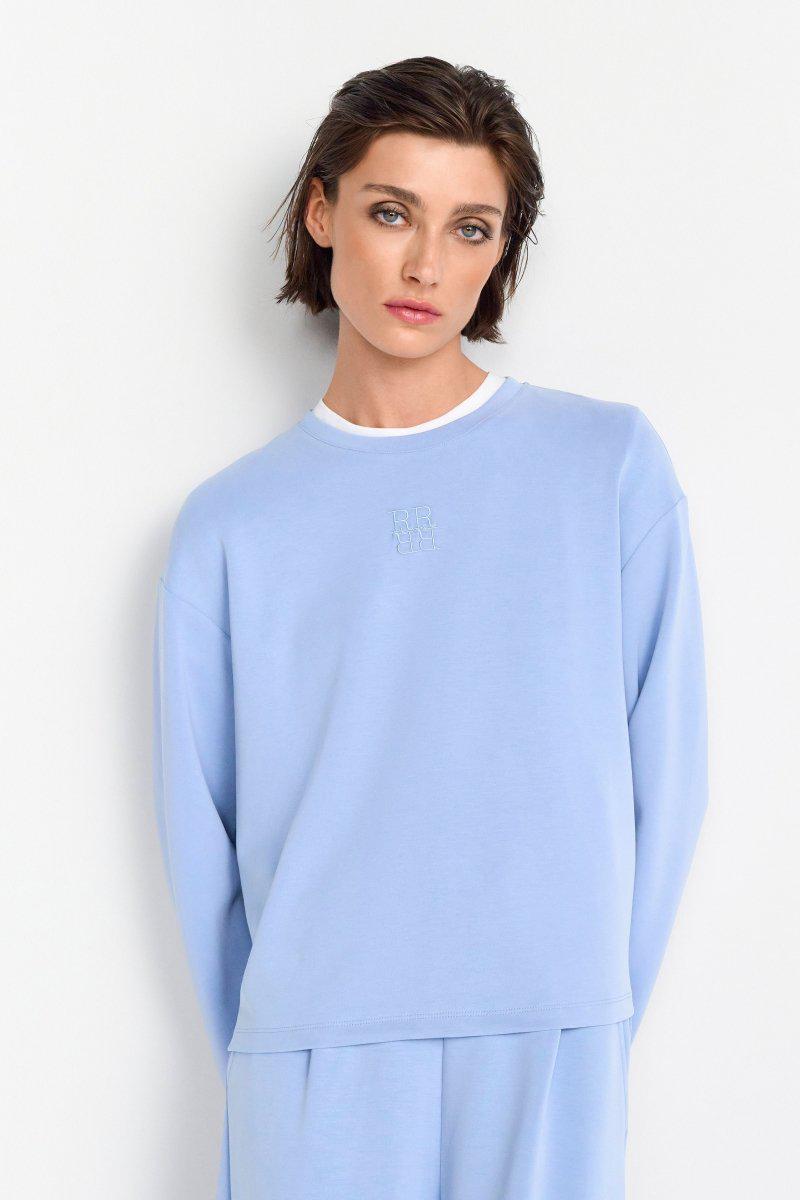 Sweatshirt aus supersoftem Jersey-Rich & Royal