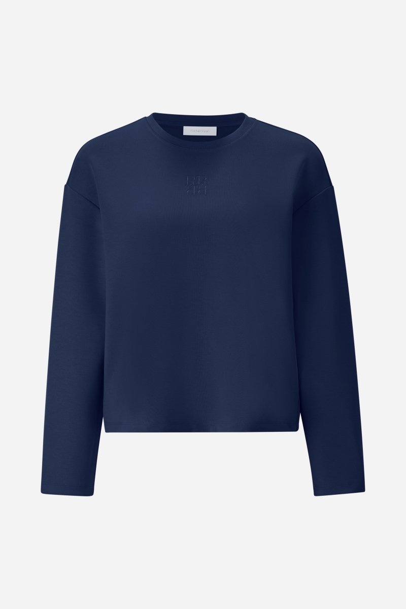 Sweatshirt aus supersoftem Jersey-Rich & Royal