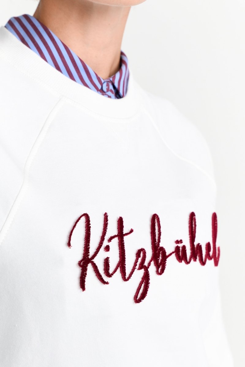 Statement-Sweater mit Raglanärmeln-Rich & Royal