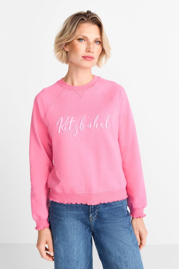 Statement-Sweater mit Raglanärmeln-Rich & Royal