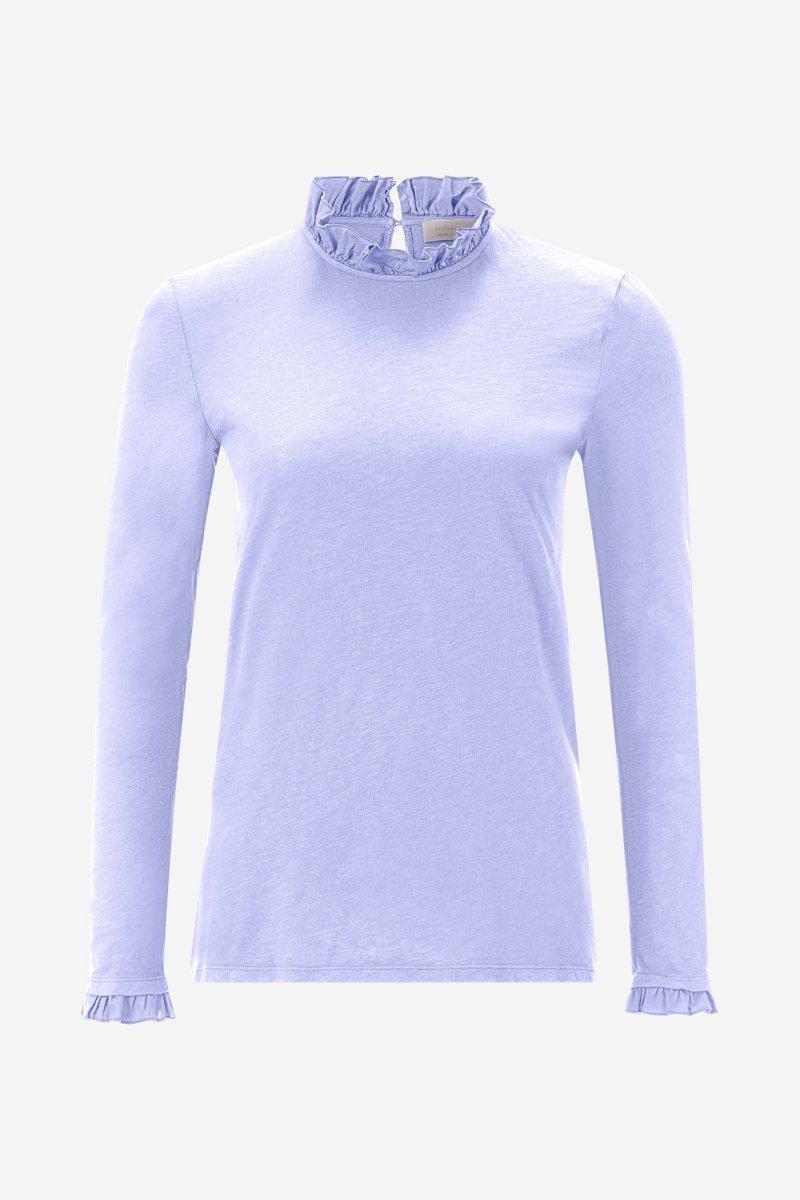 Longsleeve mit Frill-Kragen-Rich & Royal