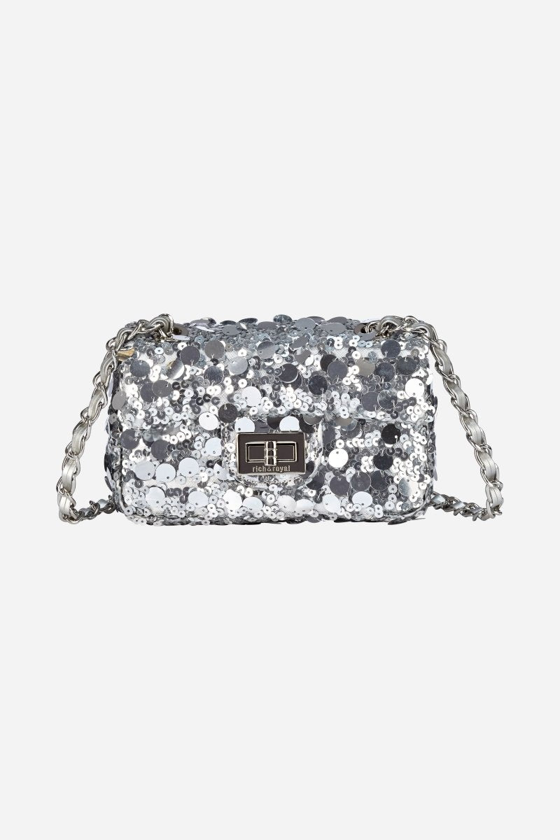 Tasche in Silber-Rich & Royal