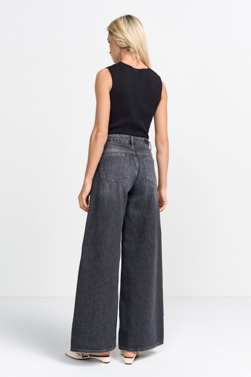 Wide Leg Jeans mit hohem Bund-Rich & Royal