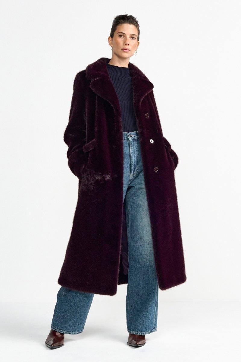 RIELLE RICHE リエルリシェ Fur Coat(Brown) 商品検索 - RIELLE RICHE