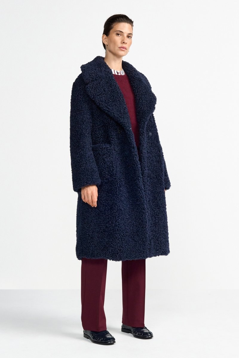 Oversized Teddy-Mantel-Rich & Royal