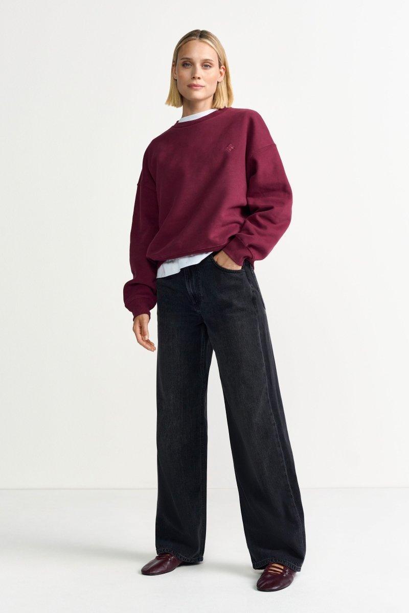 Cropped Oversize-Sweater-Rich & Royal