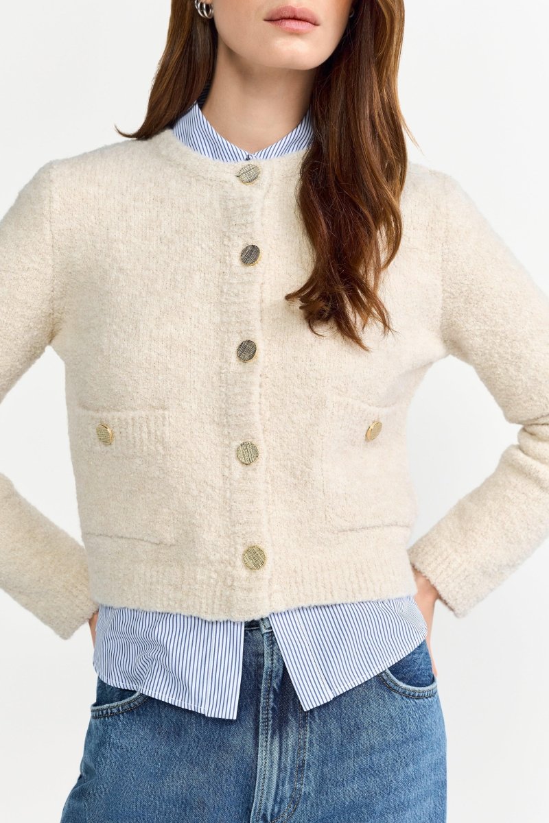 Cardigan mit Knöpfen-Rich & Royal