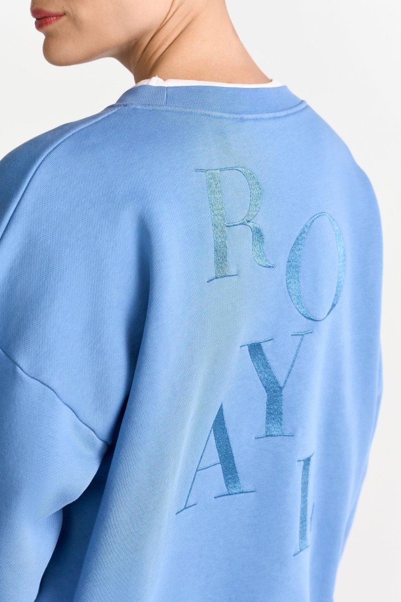Oversized-Sweatshirt mit Logo-Rich & Royal