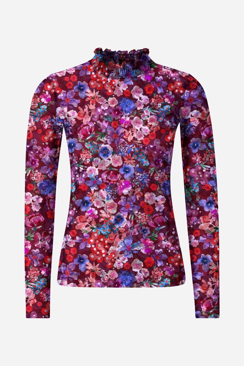 Longsleeve mit Blumenprint-Rich & Royal