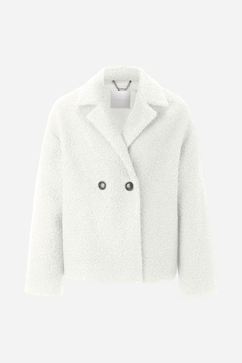 Curly oversized jacket - Look-Rich & Royal