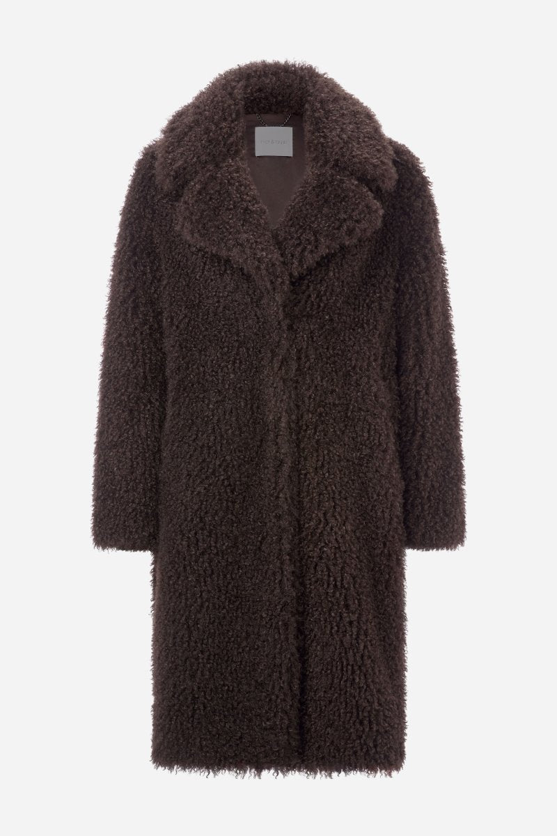 Long Curly Fur Coat - Look-Rich & Royal