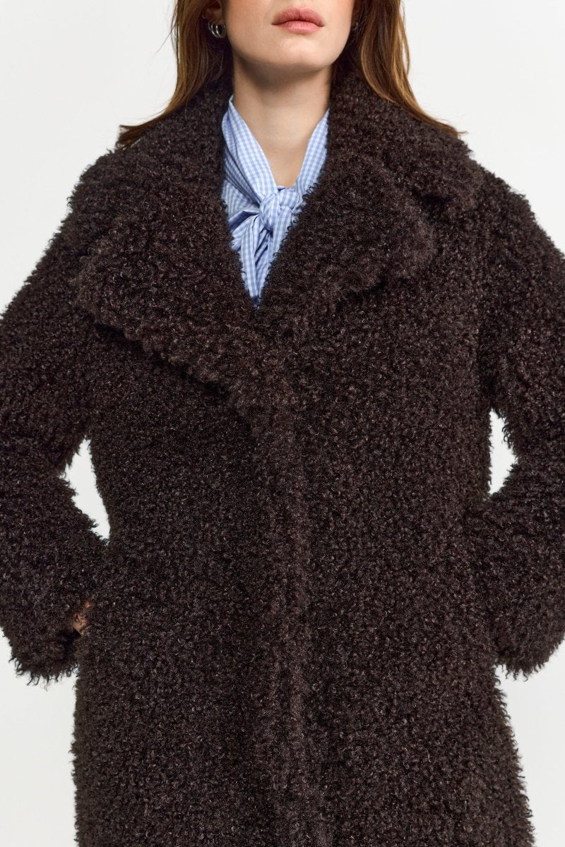 Oversize Teddy-Mantel-Rich & Royal