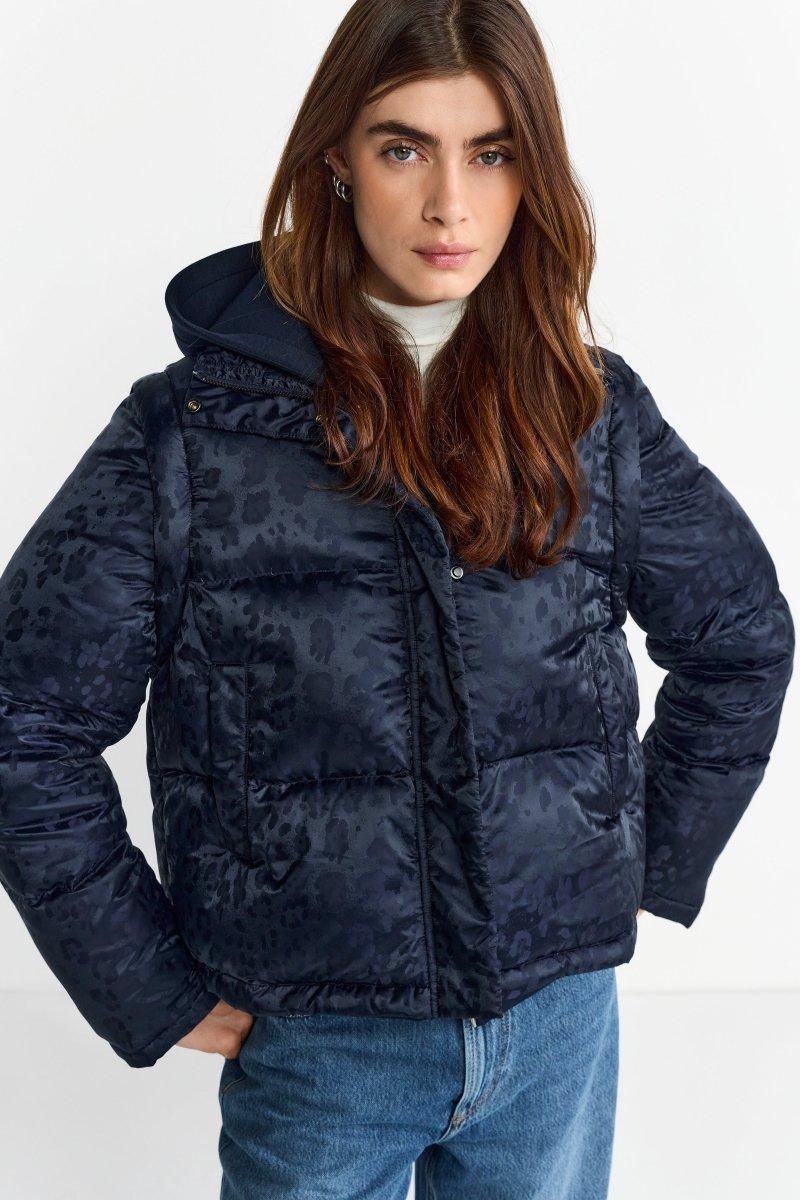 Gesteppte Pufferjacke-Rich & Royal
