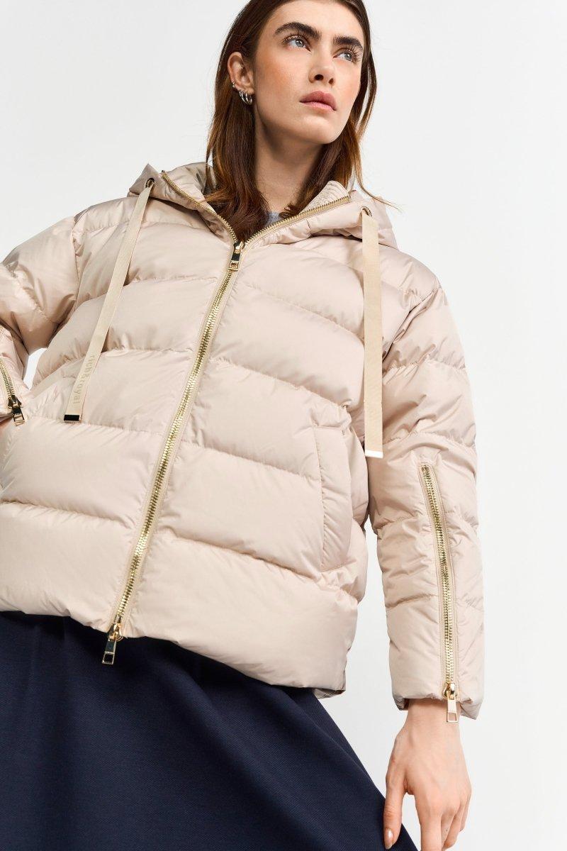 Daunenjacke mit Kapuze-Rich & Royal