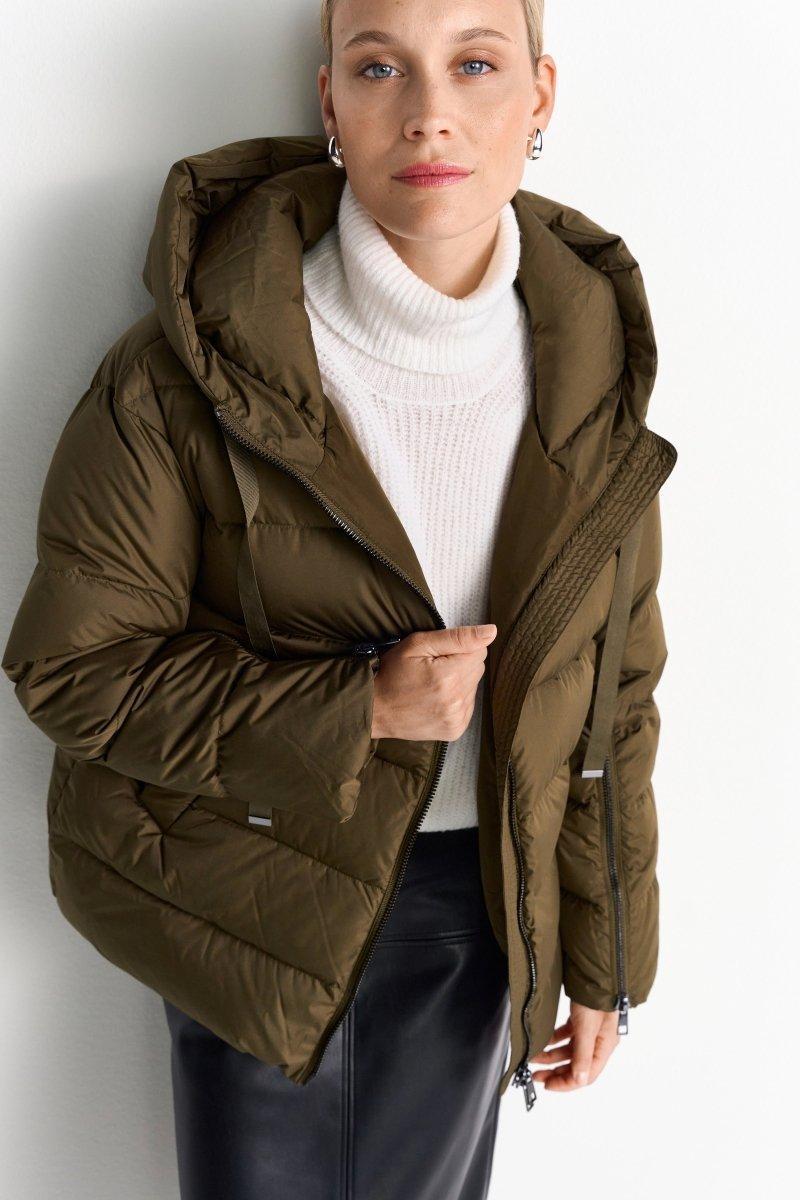 Daunenjacke mit Kapuze-Rich & Royal