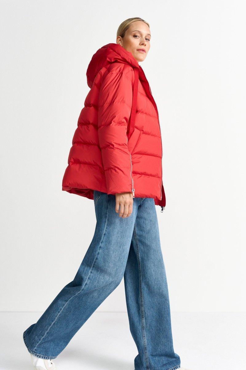 Daunenjacke mit Kapuze-Rich & Royal