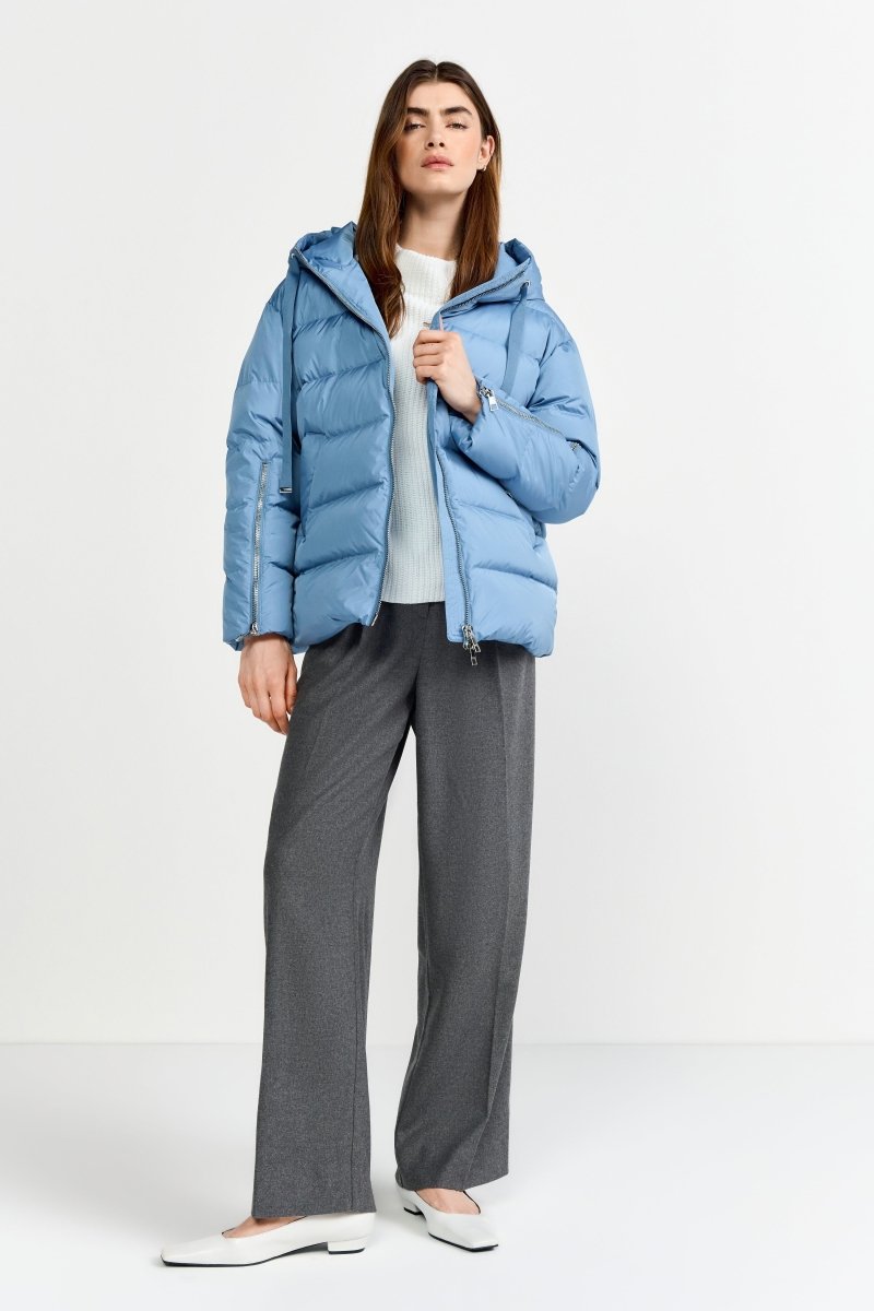 Daunenjacke mit Kapuze-Rich & Royal