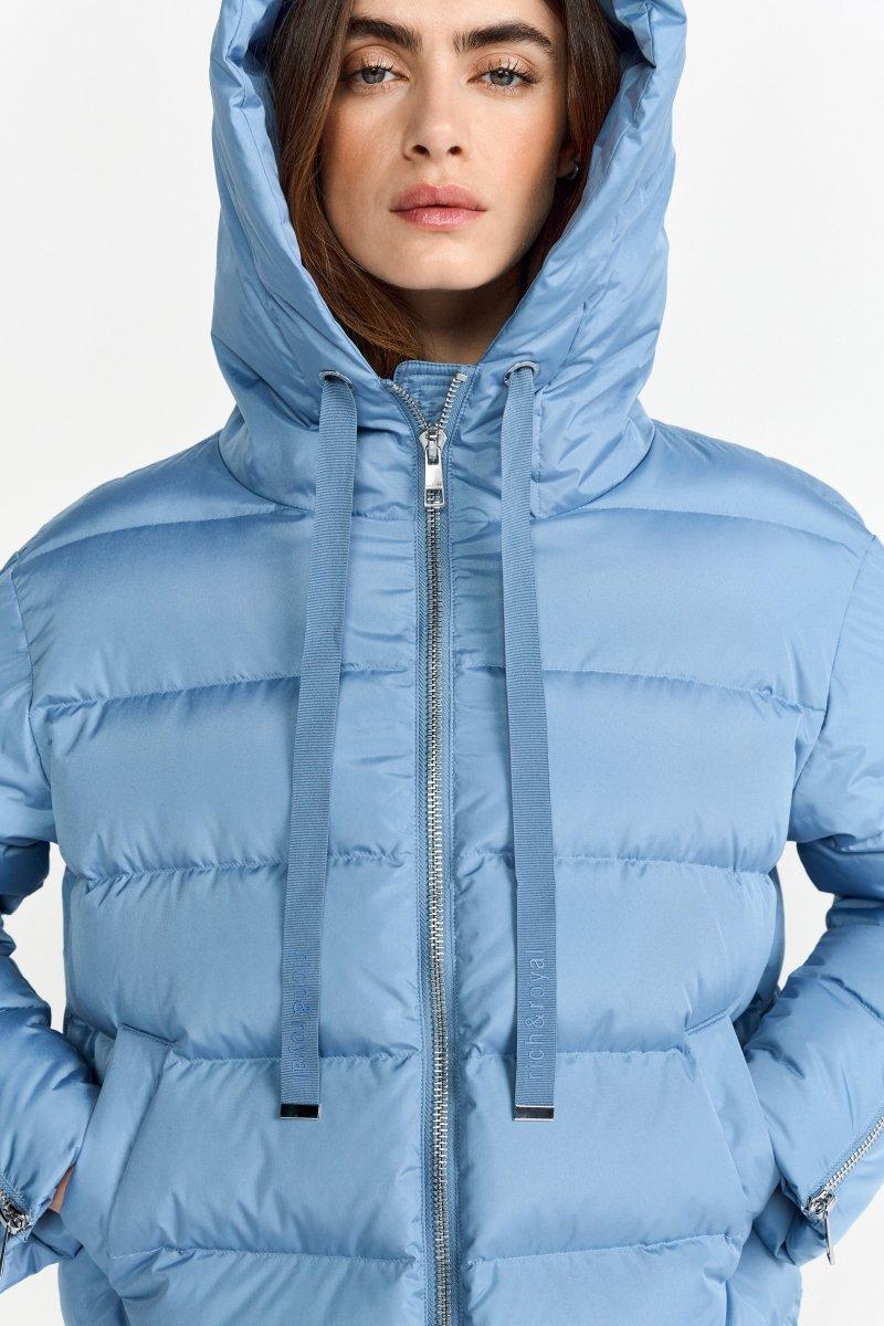 Daunenjacke mit Kapuze-Rich & Royal