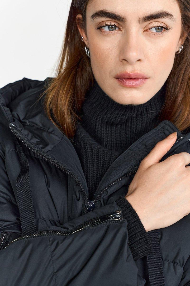 Daunenjacke mit Kapuze-Rich & Royal