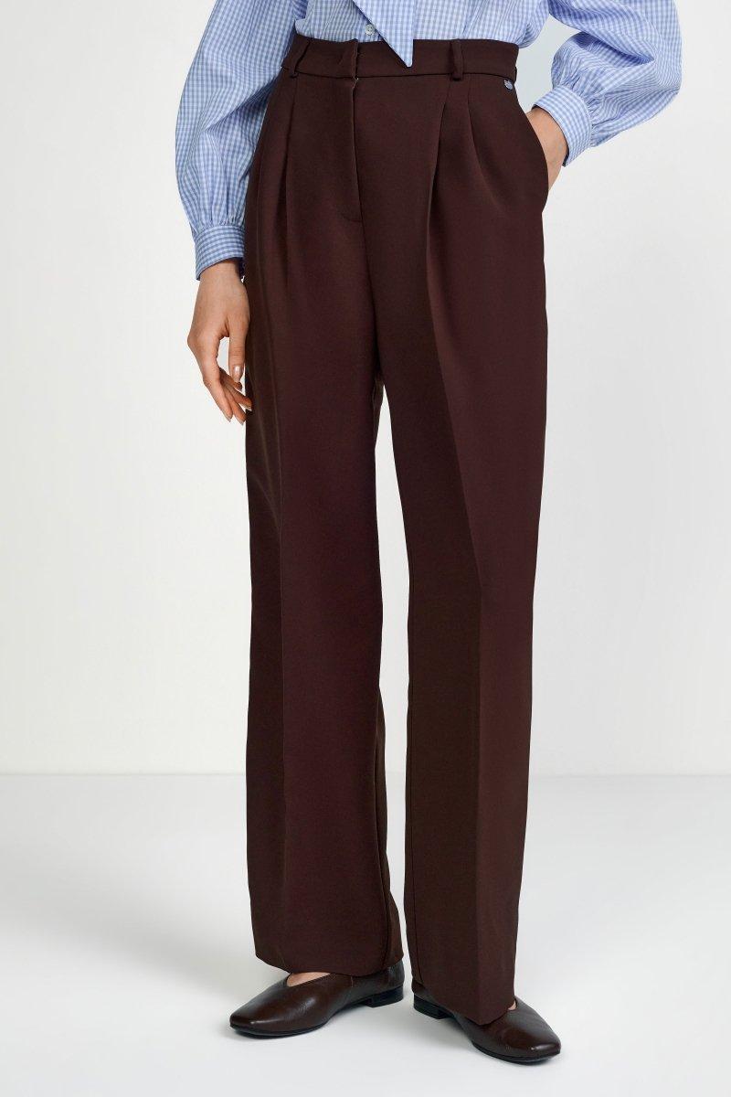 Weite Bundfaltenhose-Rich & Royal