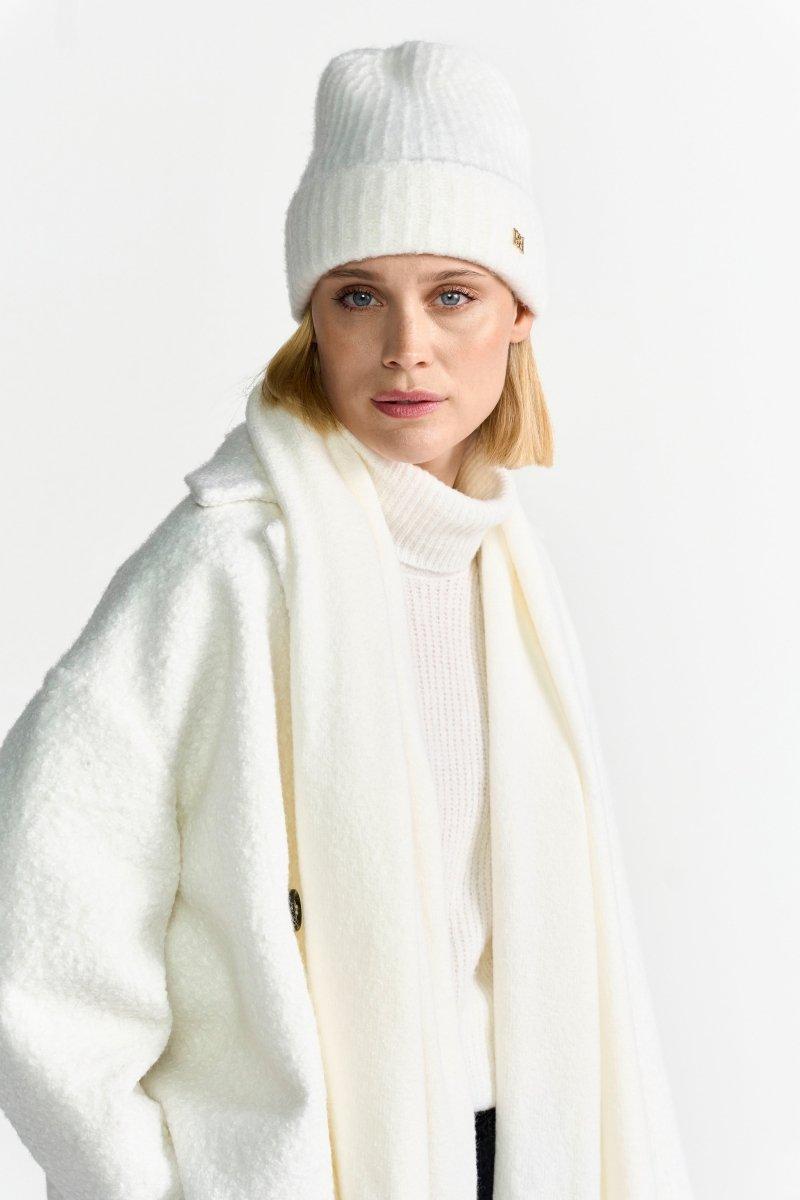 Beanie aus Rippstrick-Rich & Royal