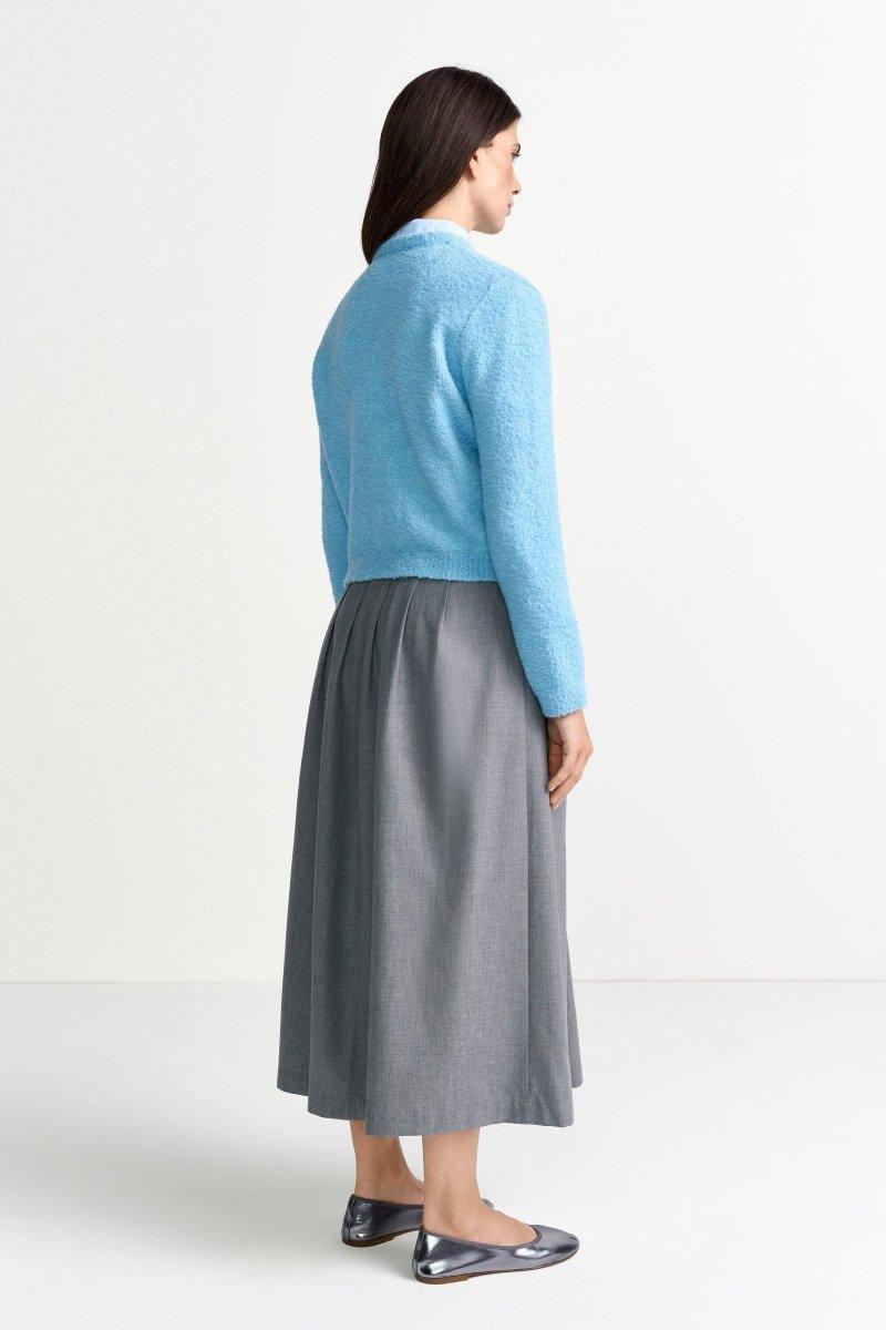 Kurze Strickjacke mit Knöpfen-Rich & Royal