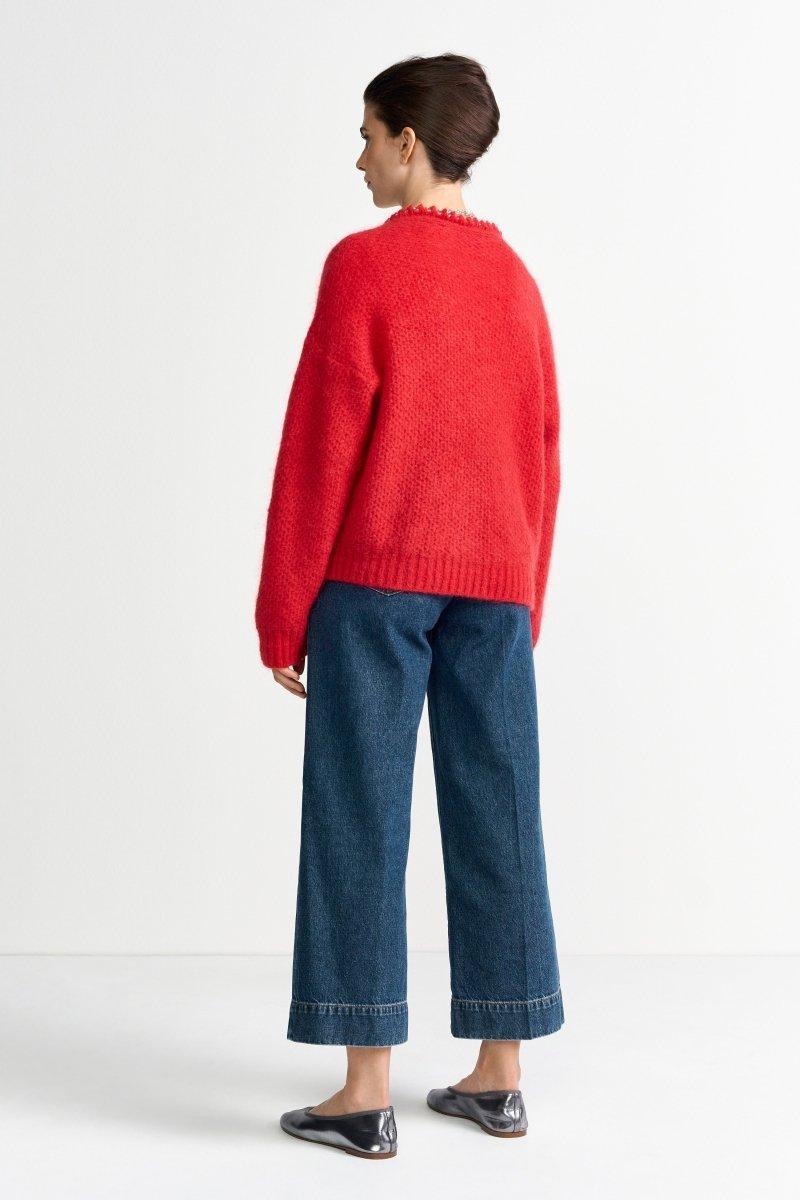 Wollcardigan mit Perlmuttknöpfen-Rich & Royal